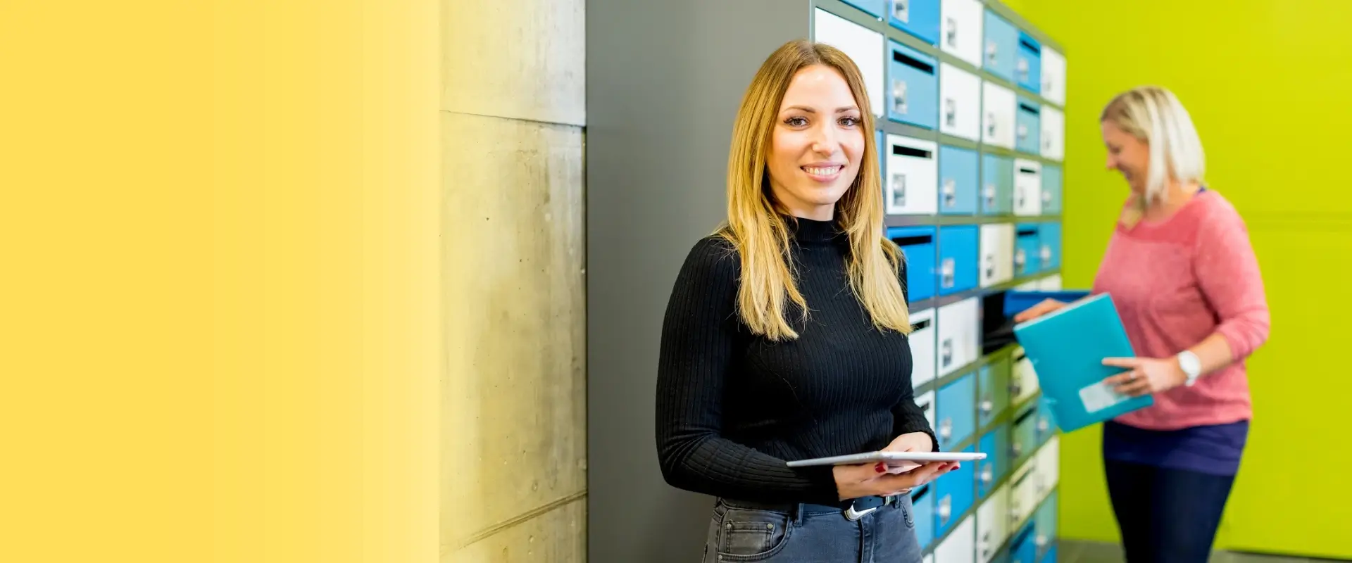 Postverteilerschränken