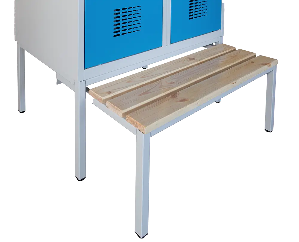 Gestell mit ausziehbarer Sitzbank (H = 390 mm)