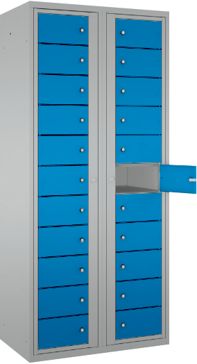 Wäsche-Ausgabeschrank 22 Fächer